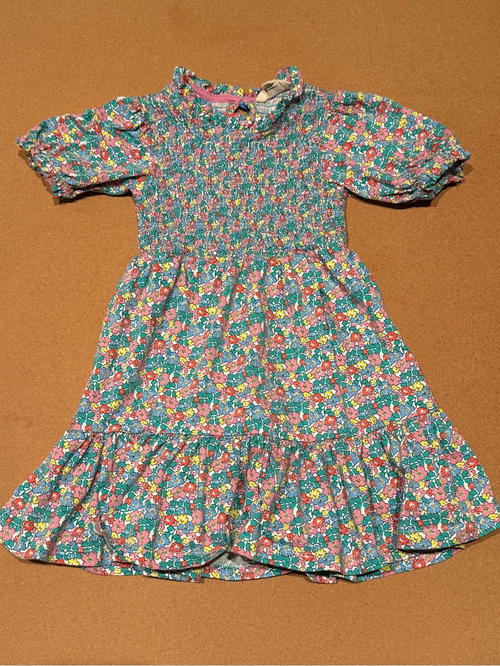 Mini Boden Aurora Floral Print Dress